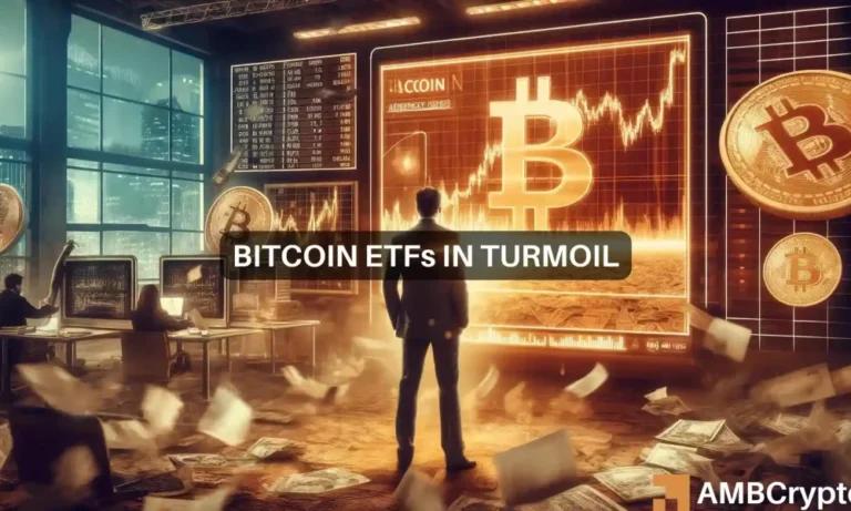 Bitcoin ETFs in turmoil 1000x600