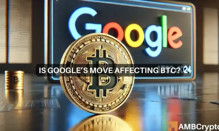 Is Google affecting BTC 1000x600