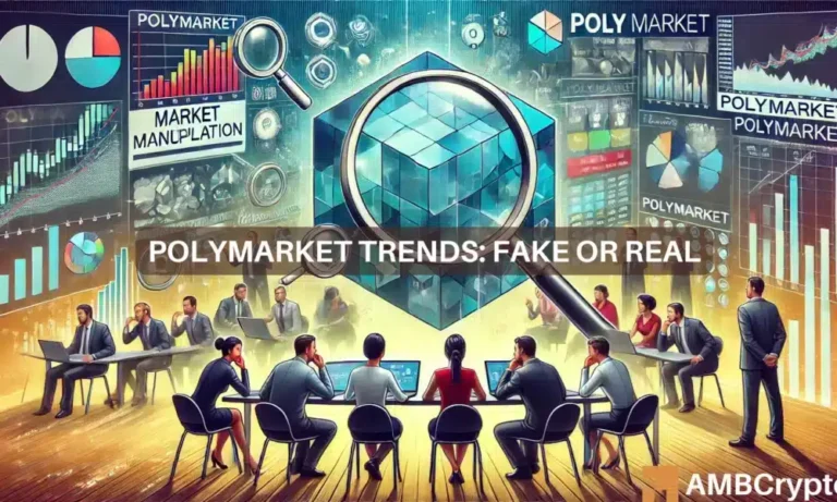 Polymarket trends Fake or real 1000x600