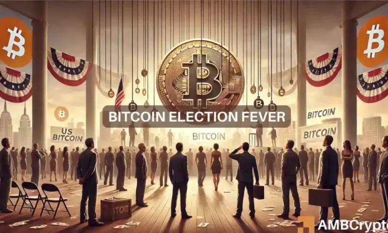 Bitcoin election fever 1000x600