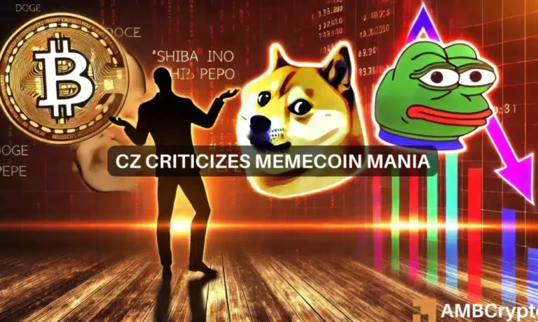 CZ criticizes memecoin mania 1000x600