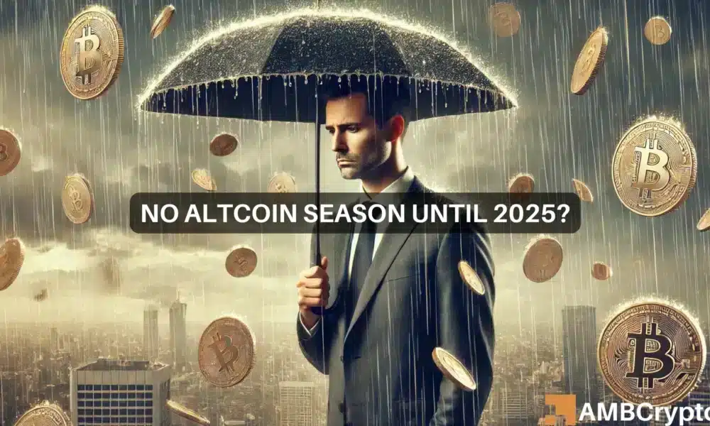 No altcoin season until 2025