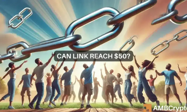 Can LINK reach 50 1000x600